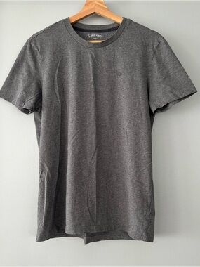 Calvin Klein Men's Liquid Touch Crew Neck Tee - Charcoal Gray
